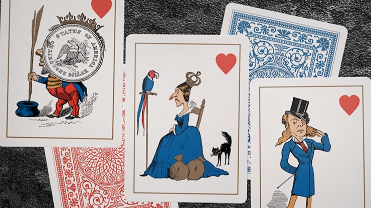 Eclipse Comic, Red Vintage Transformation Playing Cards - Image 4