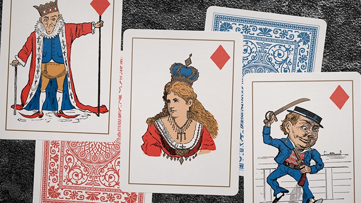 Eclipse Comic, Blue Vintage Transformation Playing Cards - Image 4