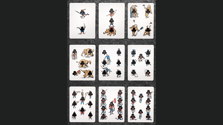 Eclipse Comic, Blue Vintage Transformation Playing Cards - Image 5