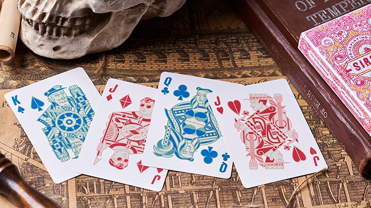 Sirocco Weathered, Numbered Seal Playing Cards by Riffle Shuffle - Image 5