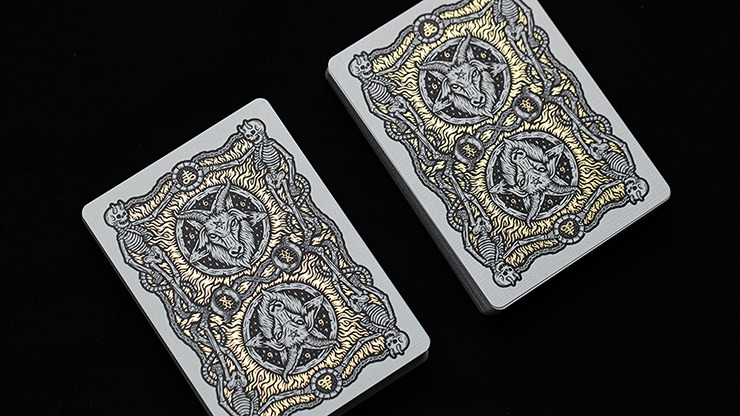 666 Dark Reserves, Gold Foil Playing Cards - Image 3