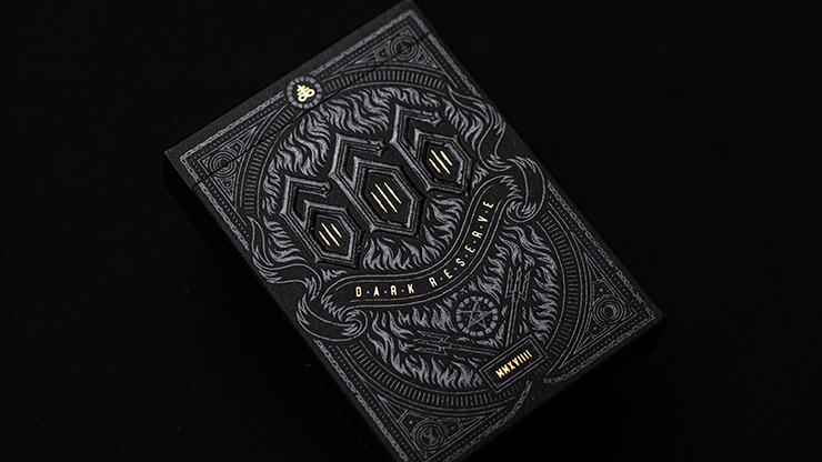 666 Dark Reserves, Gold Foil Playing Cards