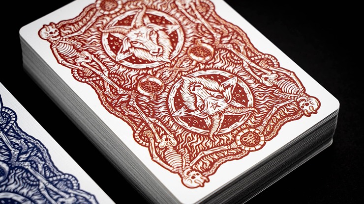 666 Red Playing Cards by Riffle Shuffle - Image 3