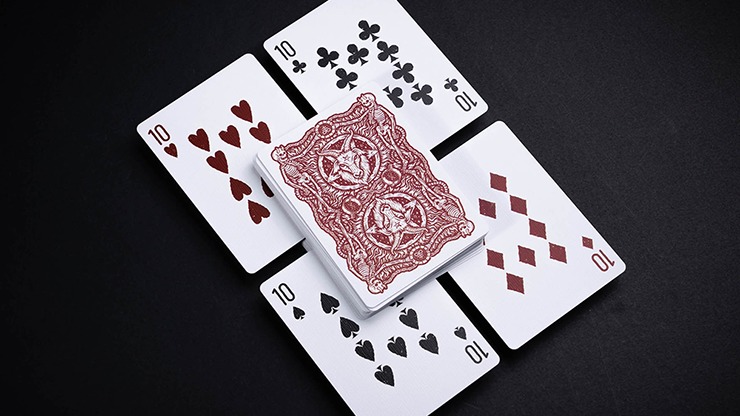 666 Red Playing Cards by Riffle Shuffle - Image 4