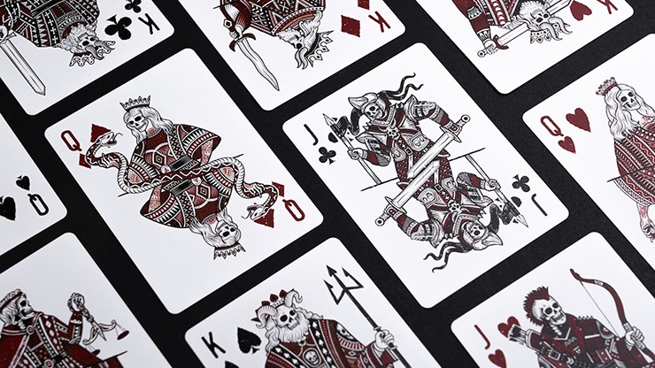 666 Red Playing Cards by Riffle Shuffle - Image 6
