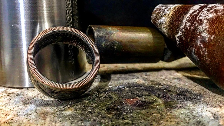 Kennedy Half Dollar Ring, Size: 9.5 by Alchemy Coin Rings - Image 2