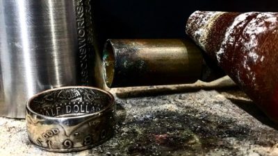 Kennedy Half Dollar Ring, Size: 10.5 by Alchemy Coin Rings - Image 3