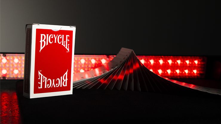 Bicycle Insignia Back, Red Playing Cards