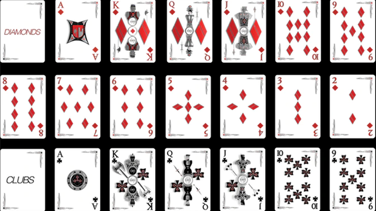 Chrome Kings Carbon Playing Cards, Standard - Image 6