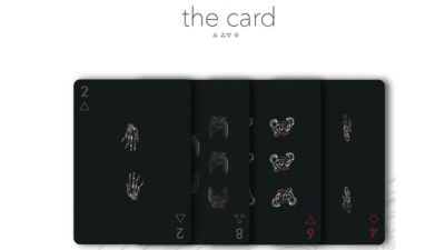 Black Trauma Playing Cards - Image 4