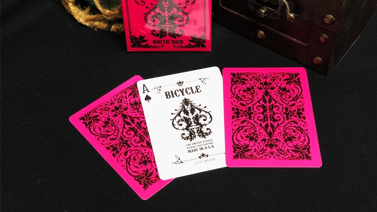 Bicycle Nautic Pink Playing Cards by US Card Magic Co - Image 4