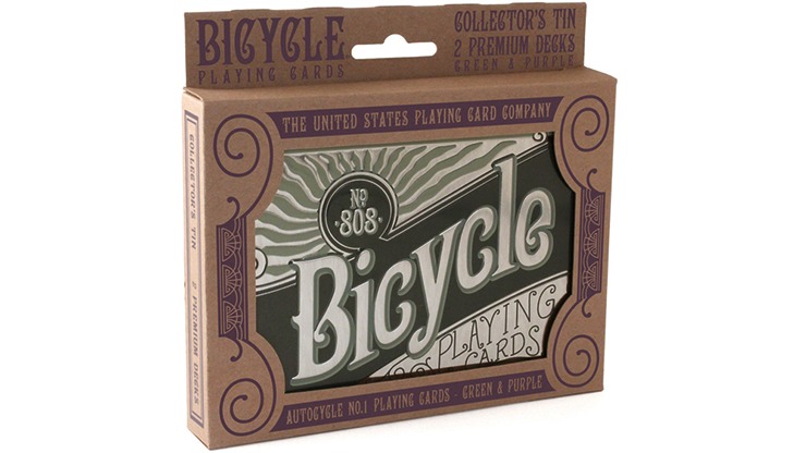 Bicycle Retro Tin Playing Cards by US Card Magic Co - Image 2