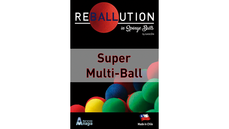 Super Multi Ball, Gimmicks and Online Instructions by GABRIEL GASCON and Aprendemagia