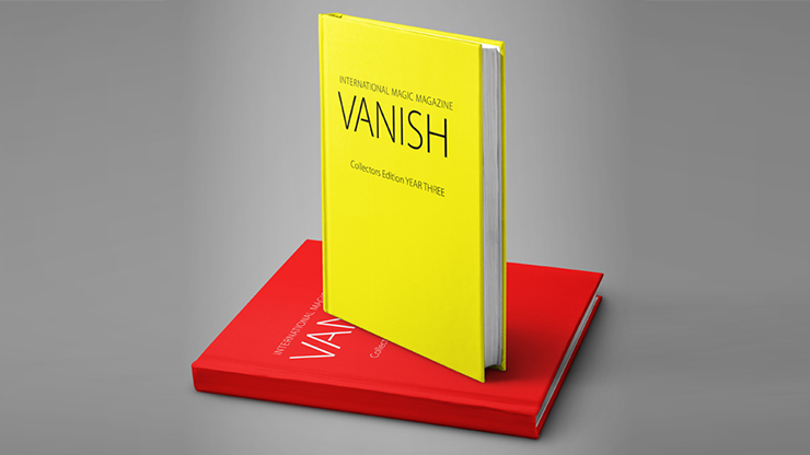 VANISH MAGIC MAGAZINE Collectors Edition Year Three, Hardcover by Vanish Magazine