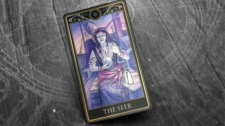 Deluxe Titanic Tarot Cards, Wood Box and Boarding Pass - Image 5