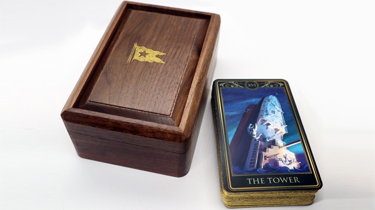 Deluxe Titanic Tarot Cards, Wood Box and Boarding Pass - Image 6