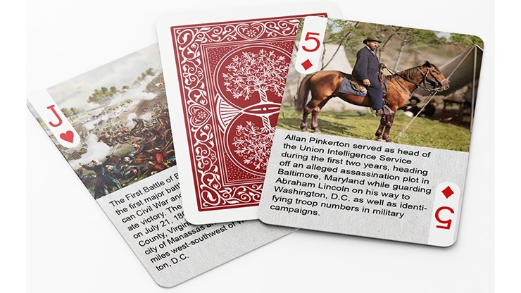 History Of American Civil War Playing Cards - Image 2