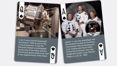 History Of Space Race Playing Cards - Image 5