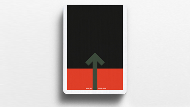 Offset Orange Playing Cards by Cardistry Touch - Image 2