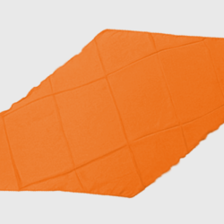 Diamond Cut Silk 18 inch, Orange by Magic By Gosh