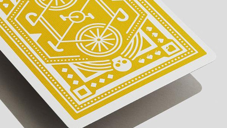 DKNG, Yellow Wheel Playing Cards by Art of Play - Image 2