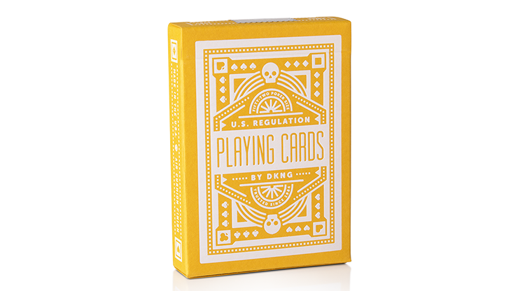 DKNG, Yellow Wheel Playing Cards by Art of Play
