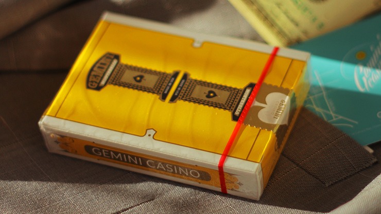 Gemini Casino Yellow Playing Cards by Gemini - Image 2
