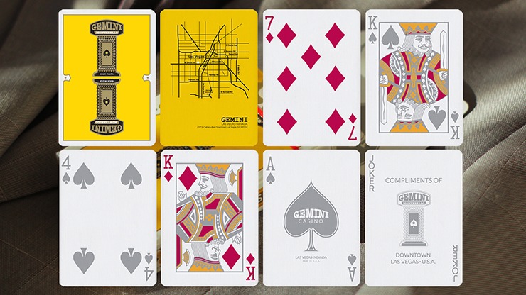 Gemini Casino Yellow Playing Cards by Gemini - Image 6