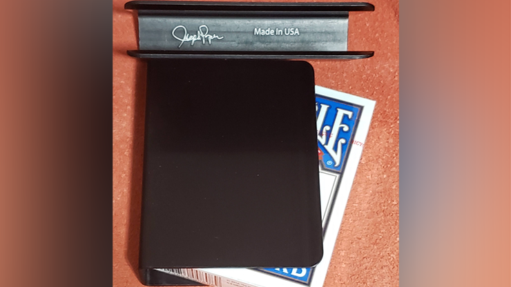 The Porper Card Clip, Black Flat-Spine by Joe Porper