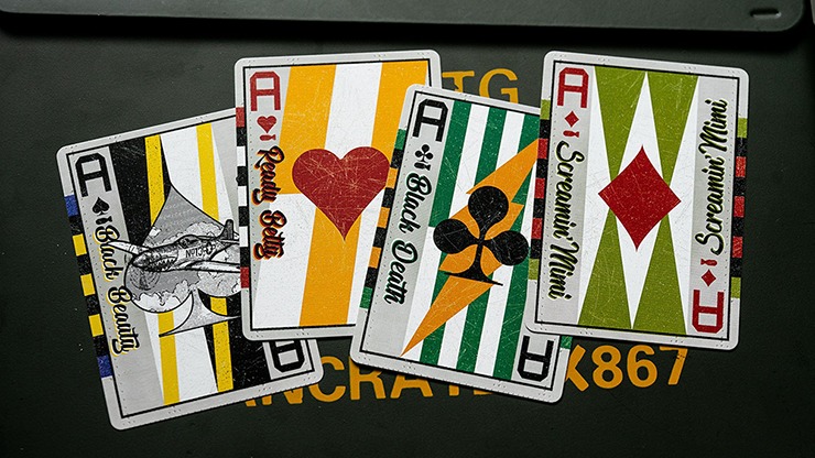 Peter Dash Flash - P51 Mustang Playing Cards by Kings Wild Project Inc. - Image 5