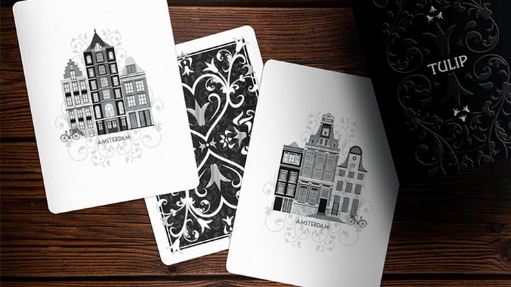 Black Tulip Playing Cards Dutch Card House Company - Image 3