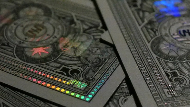 Vegas Diffractor Numbered Classic Playing Cards - Image 3