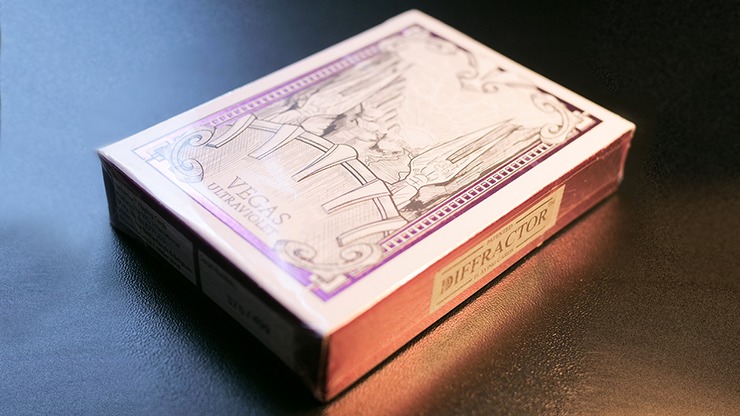 Vegas Diffractor Ultraviolet Numbered Playing Cards - Image 2