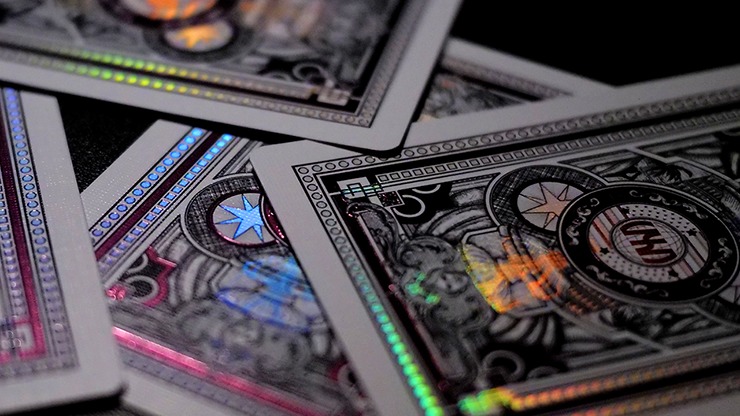 Vegas Diffractor Ultraviolet Numbered Playing Cards - Image 3