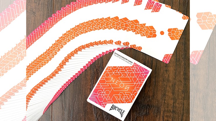Orange Bump Neon Playing Cards by US Card Magic Co - Image 3