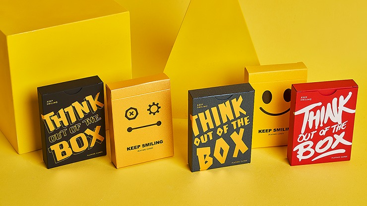 Keep Smiling Red V2 Playing Cards by Bocopo - Image 6