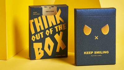 Keep Smiling Blue V2 Playing Cards by Bocopo - Image 4