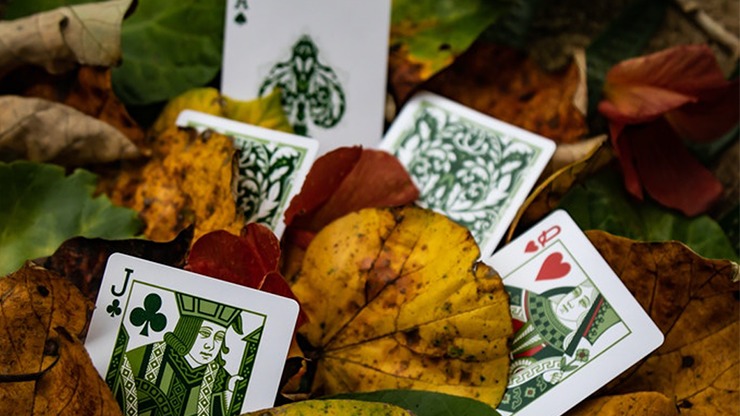 Leaves Playing Cards by Dutch Card House Company - Image 2