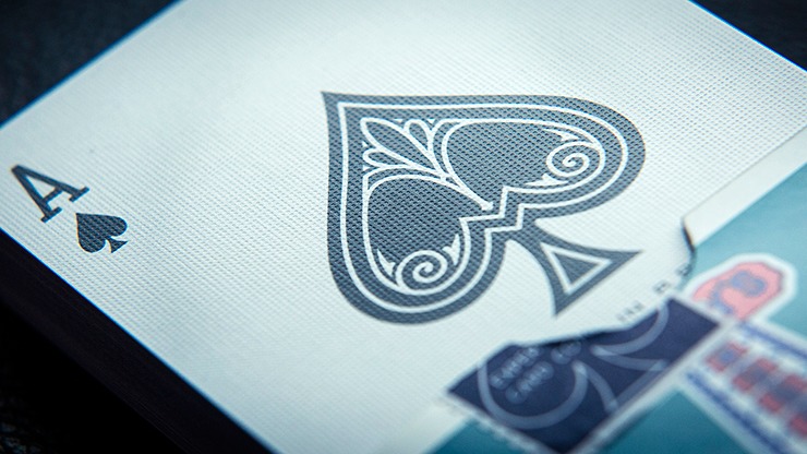 Vintage Feel Jerry's Nuggets, Aqua Playing Cards - Image 6