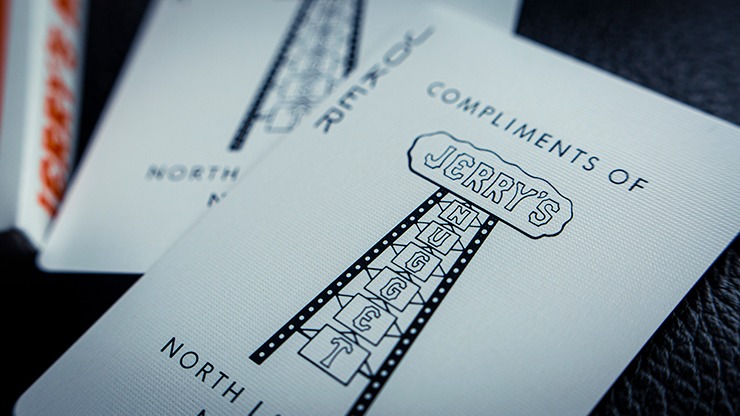 Vintage Feel Jerry's Nuggets, Orange Playing Cards - Image 3