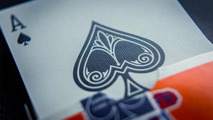 Vintage Feel Jerry's Nuggets, Orange Playing Cards - Image 5