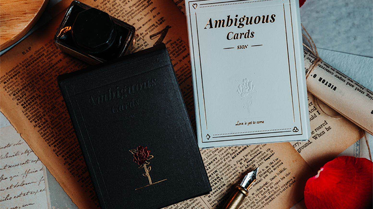 Ambiguous, White Playing Cards
