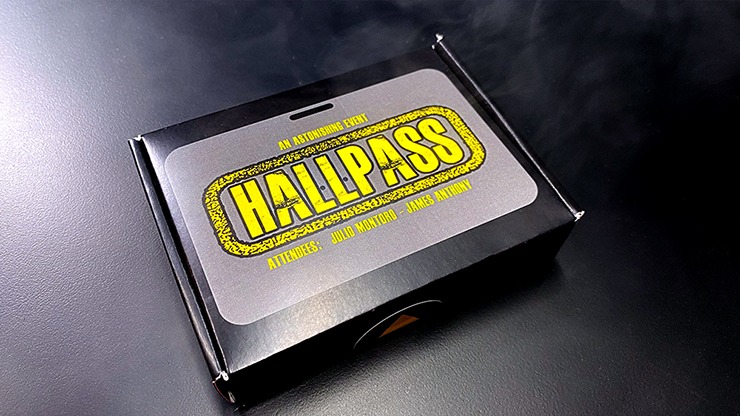 HALLPASS, Gimmicks and Online Instructions by Julio Montoro