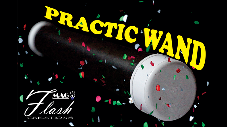 PRACTIC WAND, Gimmicks and Online Instructions by Mago Flash