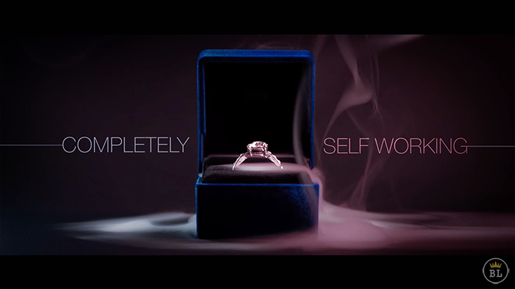 Vanishing Ring Box Black and Red Set, Gimmick and Online Instructions by SansMinds - Image 2