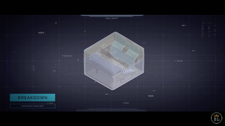 Vanishing Ring Box Black and Red Set, Gimmick and Online Instructions by SansMinds - Image 5