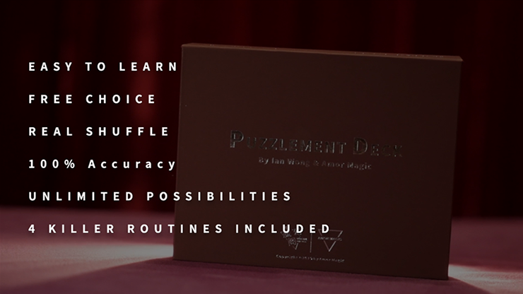 Puzzlement Deck, Gimmicks and Online Instructions by Ian Wong & Amor Magic - Image 5