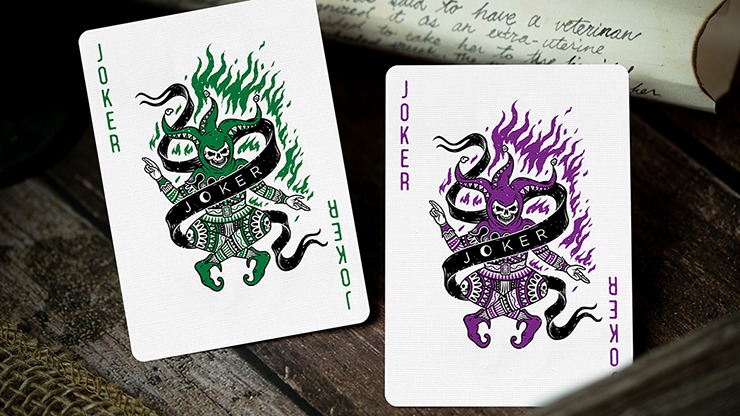 666 Purple Playing Cards by Riffle Shuffle - Image 4