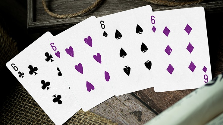 666 Purple Playing Cards by Riffle Shuffle - Image 5