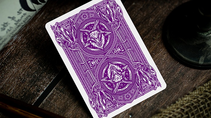 666 Purple Playing Cards by Riffle Shuffle - Image 6